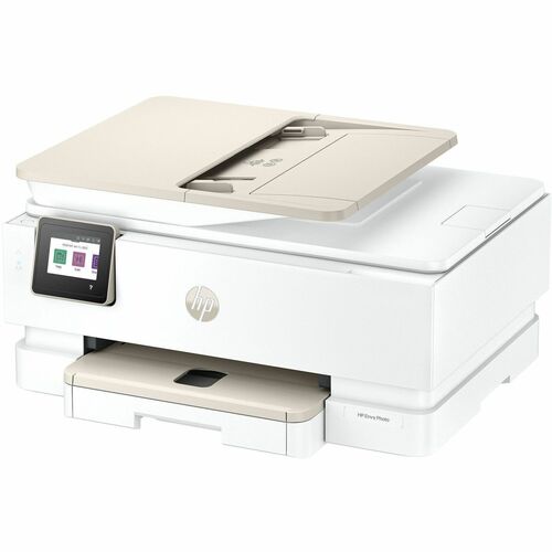 HP ENVY Photo 7930 Wired & Wireless Inkjet Multifunction Printer - Colour - Beige - Copier/Printer/Scanner - 15 ppm Mono/1