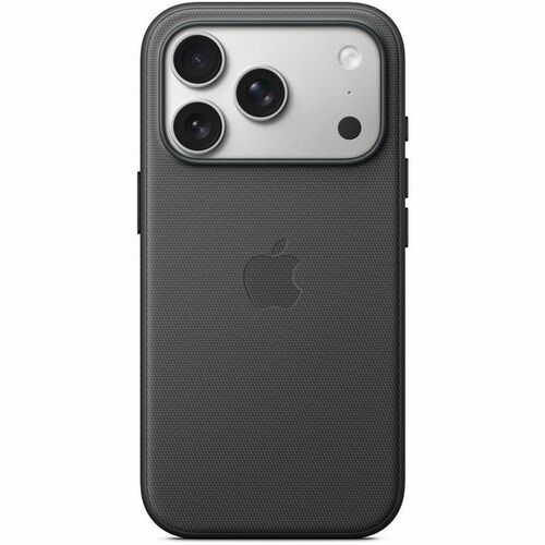 Apple Case for Apple iPhone 17 Pro Smartphone - Dimensional Textured - Black - Scratch Resistant, Drop Resistant - Woven F