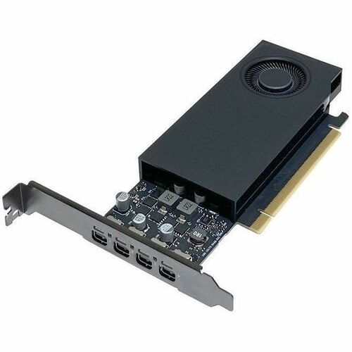 EIZO Graphic Card - 4 GB GDDR6 - Low-profile - 64 bit Bus Width - PCI Express 4.0 x8 - 4 x Mini DisplayPort - Mini Display