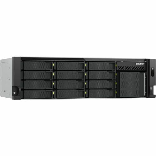 QNAP TS-H1655XEU-RP-8G 16 x Total Bays SAN/NAS Storage System - 4 GB Flash Memory Capacity - Intel Atom C5125 Octa-core (8