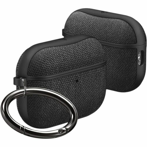 Spigen Urban Fit Carrying Case Apple AirPods Pro - Matte Black - Scratch Resistant, Scratch Resistant Interior - Polycarbo
