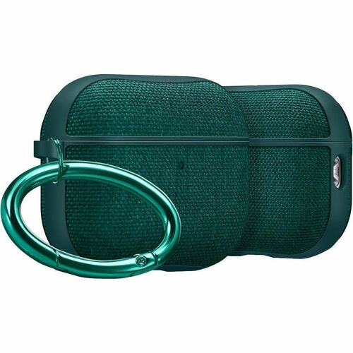 Spigen Urban Fit Carrying Case Apple AirPods Pro - Midnight Green - Scratch Resistant, Scratch Resistant Interior - Polyca