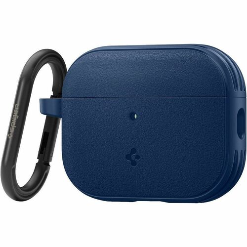 Spigen Vault Carrying Case Apple AirPods Pro 3 - Navy Blue - Drop Resistant, Anti-slip - Polycarbonate, Thermoplastic Poly