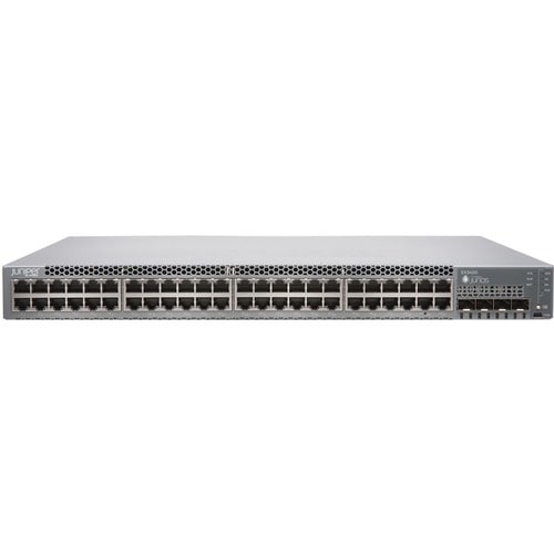 Juniper EX3400 EX3400-48T-DC 48 Ports Manageable Layer 3 Switch - 3 Layer Supported - Modular - 120 W Power Consumption - 