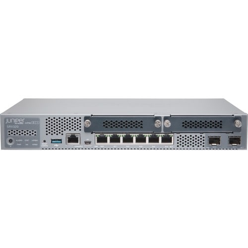 Juniper SRX SRX320 Router - 6 Ports - PoE Ports - Management Port - 4 - Gigabit Ethernet - Desktop