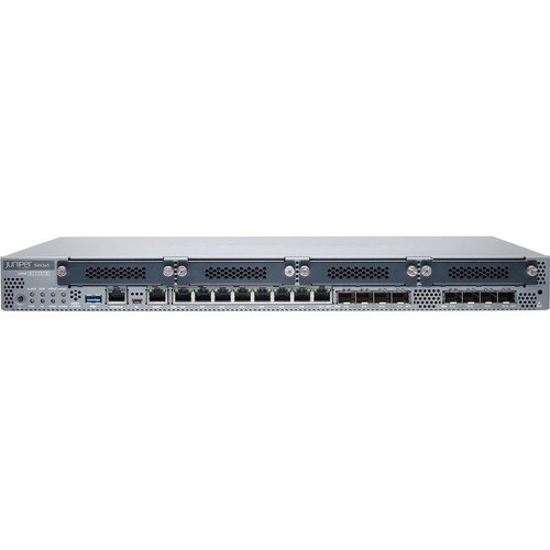 Juniper SRX SRX345 Router - 8 Ports - Management Port - 12 - Gigabit Ethernet - 1U - Rack-mountable