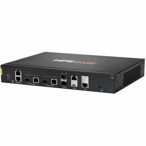 Aruba 9100 9106 Router - TAA-konform - 4 Anschlüsse - 3 RJ-45 Port(s) - 1 WAN Port(s) - PoE Ports - Management-Port - 4 SF