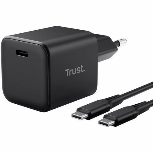 Adaptateur secteur Trust Maxo - 65 W - Adaptateur universel - 1 USB Type-C - Pour Smartphone, Tablette PC, Ordinateur Port