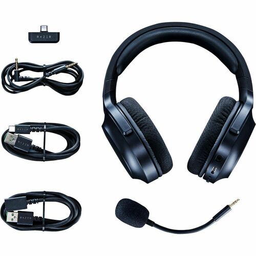 Casque de jeu Razer Barracuda X - Câblé / Sans fil - Design Sur tête - Stéréo - Couleur Noir - Binaural - Circumaural - Bl