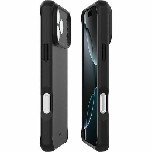 Coque MOBILIS SPECTRUM_R Durci - pour Apple Smartphone - Noir - Solide - Résistant aux Bactéries, Résistant aux chocs, Rés