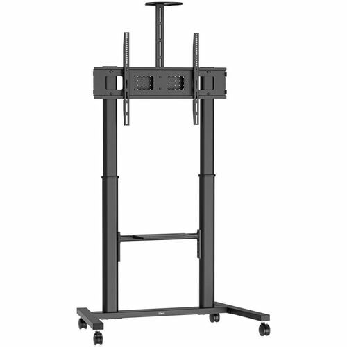 Vogel's Essential T1041 Display Cart - 100 kg Load Capacity - 4 Casters - Black - 165.1 cm (65") to 279.4 cm (110") Screen