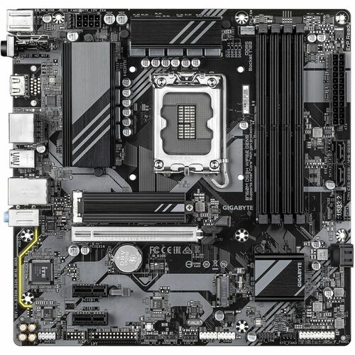 GIGABYTE Ultra Durable B760M DS3H WF6E GEN5 Gaming Desktop Motherboard - Intel B760 Chipset - Socket LGA-1700 - Micro ATX 