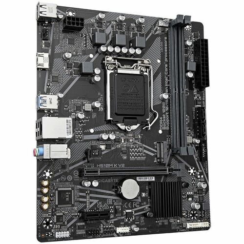 GIGABYTE Ultra Durable H510M K V2 Desktop Motherboard - Intel H470 Chipset - Socket LGA-1200 - Micro ATX - Core i9 Process