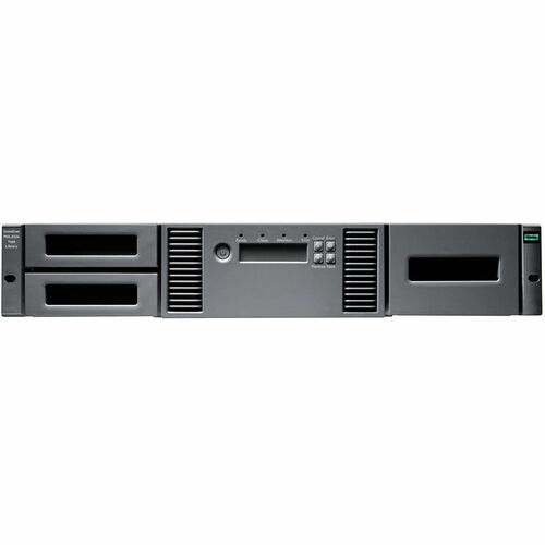 HPE Storage Tape Library24 x Cartridge Slot - LTO-9 - 2U - Rack-mountable - 45 TB (Compressed)300 MB/s (Compressed) - Fibr