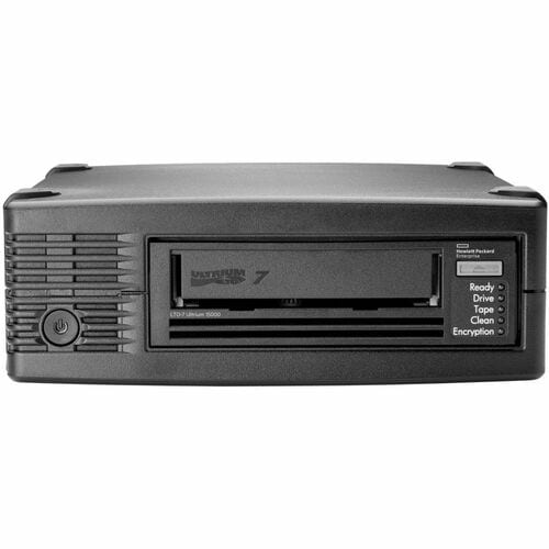 HPE LTO-7 Tape Drive15 TB (Compressed) - 3 Year Warranty - SAS - 133.35 mm Width - 1/2H Height - External - 300 MB/s Nativ