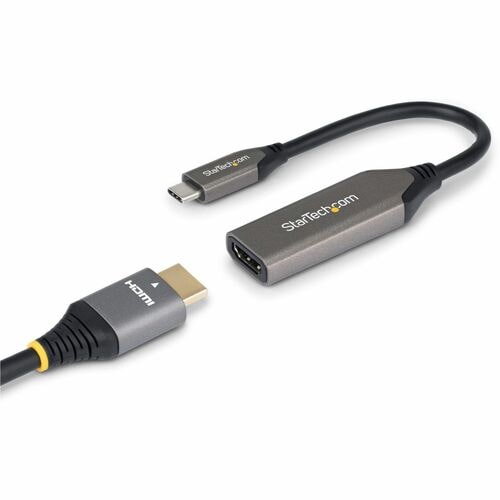 StarTech.com A/V Adapter - 1 - 1 x USB Type C - Male - 1 x HDMI 2.1 Digital Audio/Video - Female - 7680 x 4320 Supported -