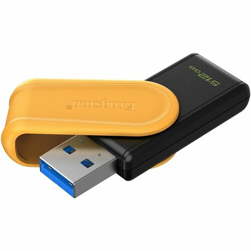 Unidad flash Kingston DataTraveler Exodia S - 512GB - USB 3.2 (Gen 1) - Negro, Amarillo - 1