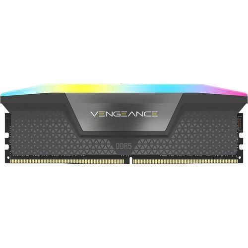 Módulo RAM Corsair Vengeance RGB para Computadora de escritorio, Placa Base - 16GB (1 x 16GB) - RGB - DDR5-6000/PC5-48000 