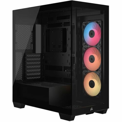 Corsair Carcasa para computdora - Media Torre - Negro - Fan Cooler