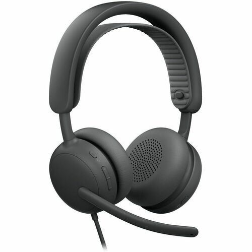 Logitech Zone Wired 2 Kabel Kopfbügel Stereo Headset - Graphit - Microsoft-Teams-Zertifizierung - Binaural - Ohrumschließe