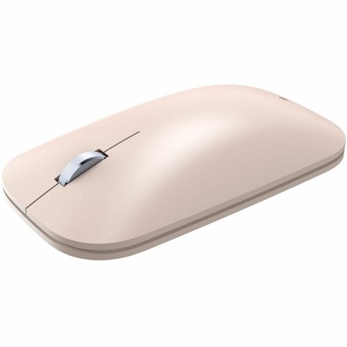 Incase Designed by Microsoft Modern Mobile Mouse - Bluetooth - BlueTrack - Sandstone - Wireless - Scroll Wheel - 2 x AAA B