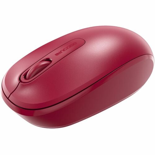 Incase Designed by Microsoft 1850 Mouse - Flame Red - Wireless - Scroll Wheel - Symmetrical - 1 x AA Battery Supported