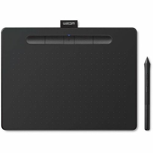 Wacom Intuos M Graphics Tablet 4K - Cable - Black - 4096 Pressure Level - Pen - PC, Mac