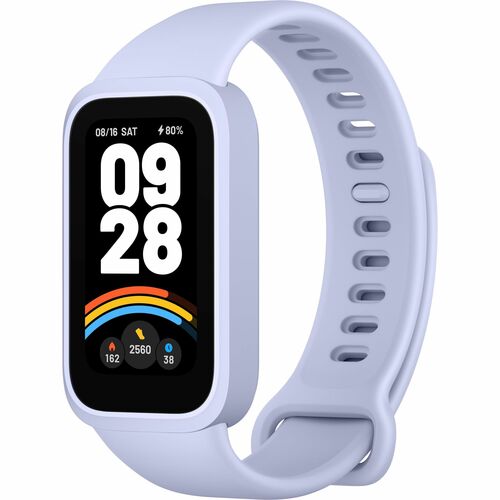 Xiaomi Smart Band 9 Active Smart Band - Purple Body Color - Purple Band Color - Thermoplastic Polyurethane (TPU) Band Mate