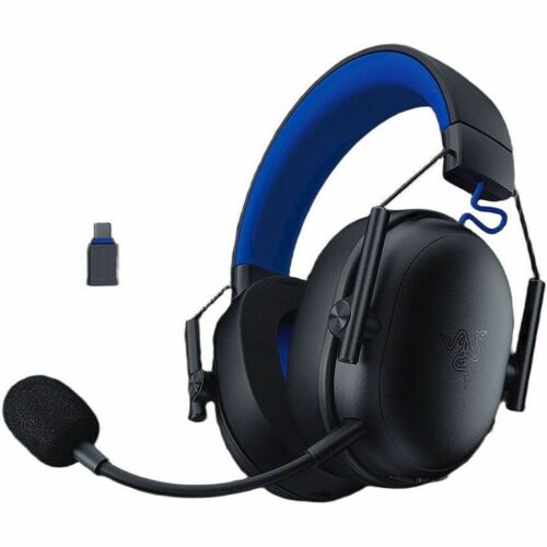 Casque Razer BlackShark V3 X - Sans fil - Design Sur tête, Par dessus l'Oreille - Stéréo - Couleur Bleu, Noir - Binaural -