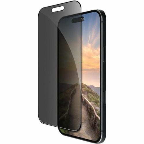 dbramante1928 ApS eco-shield 9H, 7H Recycled Polyethylene Terephthalate (R-PET) Privacy Screen Protector for Apple iPhone 