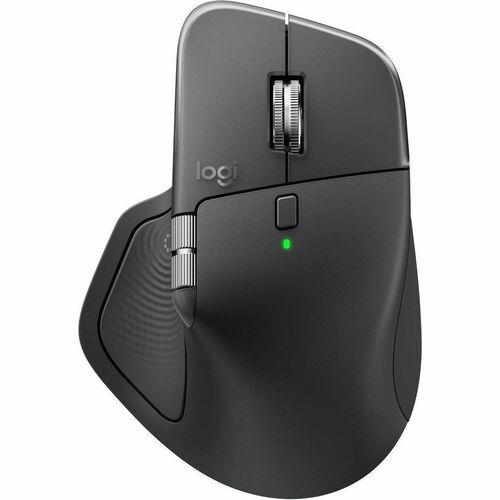 Logitech MX Master 4 for Business Tamanho grande Rato - Bluetooth/Radiofrequência - USB Tipo C - Campo escuro - 8 Taste(n)