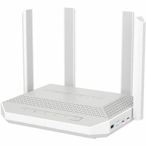 Keenetic Hopper 4G+ KN-2312 Wi-Fi 6 IEEE 802.11k/r/v/ax 2 SIM Ethernet, Cellular Modem/Wireless Router - 4G+ - LTE 2100, L