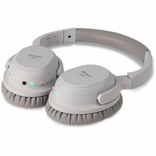 LINDY LH500XW Kabel/Kabellos Kopfbügel, Über das Ohr, Auf den Ohren Stereo Headset - Schwarz - Binaural - Ohrumschließend 