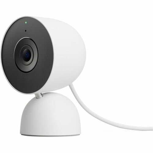 Google Nest Nest Cam Indoor 2K Network Camera - Color - Snow - 15 ft Infrared Night Vision - H.265, H.264 - 2560 x 1440 - 