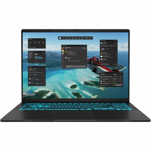 Asus V16 V3607 V3607VM-RP007W 40.6 cm (16") Gaming Notebook - WUXGA - 144 Hz - Intel Core 7 240H - 16 GB - 1 TB SSD - Blac