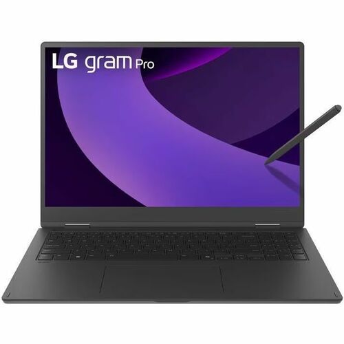 LG gram Pro 16T90TP-K.APB6U1 16" Touchscreen Convertible 2 in 1 Notebook - Intel Core Ultra 7 - 32 GB - 1 TB SSD - Intel C