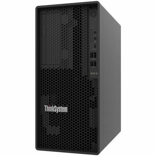 Lenovo ThinkSystem ST45 V3 7DH5A01UNA Tower Server - 1 x AMD EPYC 4464P 3.70 GHz - 32 GB RAM - Serial ATA/600 Controller -