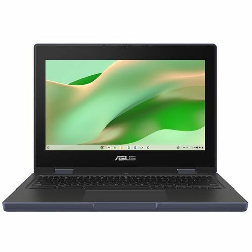 Notebook ASUS Chromebook 11.6 pulgadas HD (1360 x 768) Intel N150-Chrome OS-RAM 8GB- 64GB eMMC-Color Mineral Grey-1 año de