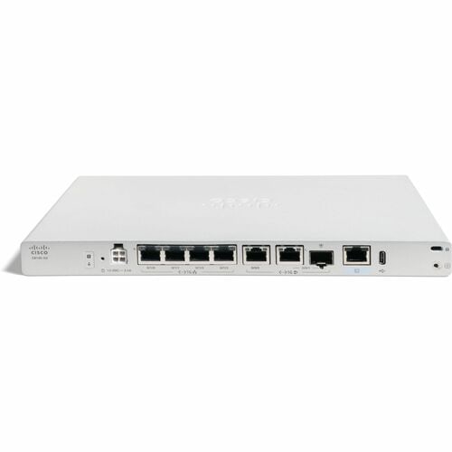 Cisco Secure Router 8100 C8130-G2 Router - 6 Ports - 4 RJ-45 Port(s) - 2 WAN Port(s) - Management Port - 1 SFP (mini-GBIC)