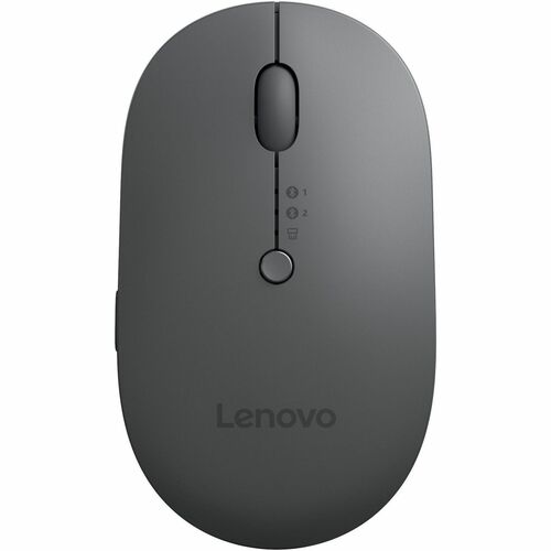 Lenovo Mouse - Bluetooth/Radio Frequency - USB Type C - Blue Optical - 5 Button(s) - Thunder Gray Box - Cable/Wireless - 2
