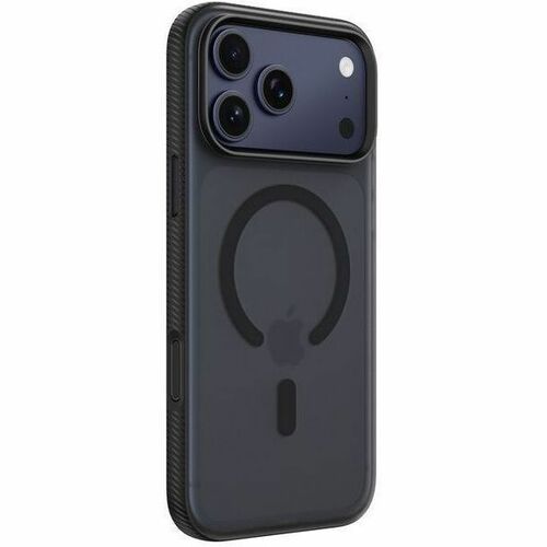 Belkin SheerForce Hülle für Apple iPhone 17 Pro Max Smartphone - Schwarz - Softtouch, Translucent - Sturzsicher, Stoßfest,