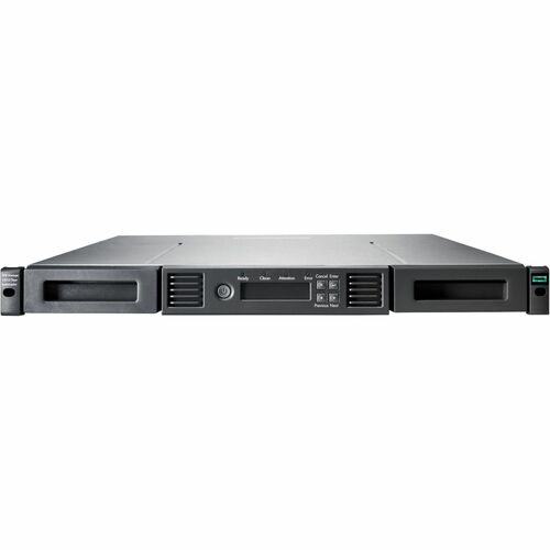 HPE StoreEver Tape Autoloader8 x Cartridge Slot - LTO - 1U - LTO-6 (Read/Write), LTO-9 - 360 TB (Native) - Encryption