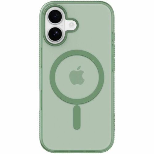 Belkin SheerForce Case for Apple iPhone 17 Smartphone - Textured Bumper - Pistachio Green - Soft-touch, Translucent - Drop