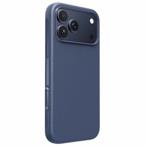 Belkin SheerForce Case for Apple iPhone 17 Pro Max Smartphone - Textured Button - Navy - 1 Piece - Drop Resistant, Impact 