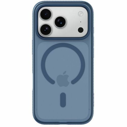Belkin SheerForce Hülle für Apple iPhone 17 Pro Smartphone - Marineblau - Softtouch, Translucent - Stoßfest, Kratzfest, Ru