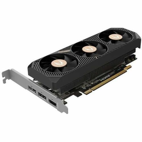 Zotac NVIDIA GeForce RTX 5050 Grafikkarte - 8 GB GDDR6 - Halbe Höhe/Niedrigprofil - 7680 x 4320 - 2,57 GHz Boost-Taktfrequ