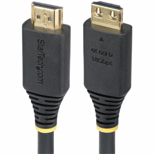 StarTech.com 2.44 m HDMI A/V Cable - 1 - Cable for Audio/Video Device, Monitor, TV - First End: 1x HDMI 2.0 Digital Audio/