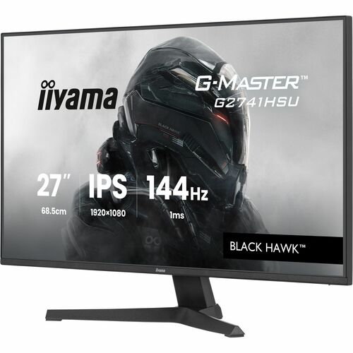 Moniteur de jeu LCD iiyama G-MASTER Black Hawk G2741HSU-B1 27" Class Full HD - 16:9 - Noir mat - 68,6 cm (27") Viewable - 