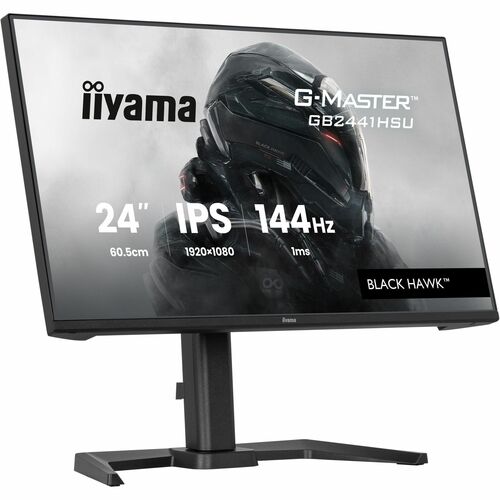 iiyama G-MASTER Black Hawk GB2441HSU-B1 24 Zoll Class Full HD Gaming-LCD-Monitor - 16:9 Format - Mattschwarz - 60,5 cm (23