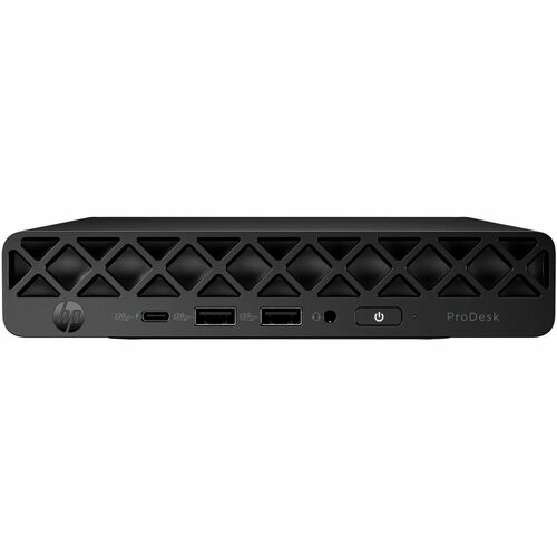 HP ProDesk 4 G1i Desktop Computer - Intel Core Ultra 7 265T - 32 GB - 512 GB PCI Express NVMe SSD - Mini PC - Jack Black -